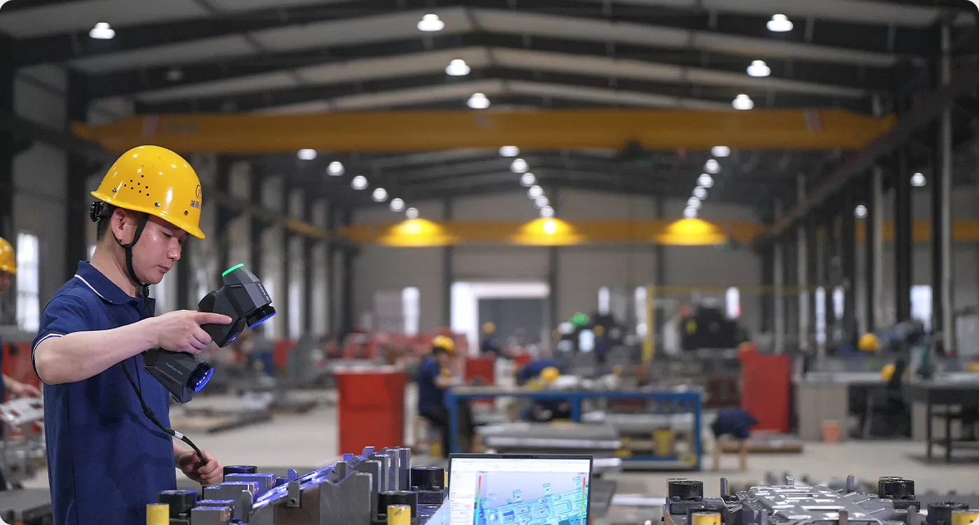 Centro de Vídeos de Produção de Estampagem Automática