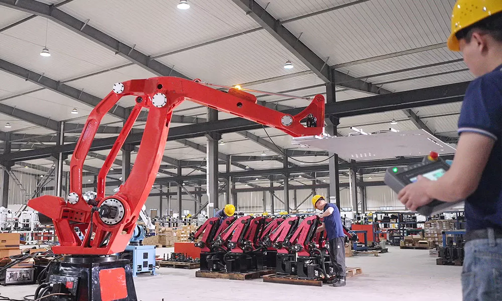 Fabricante de braços robóticos industriais