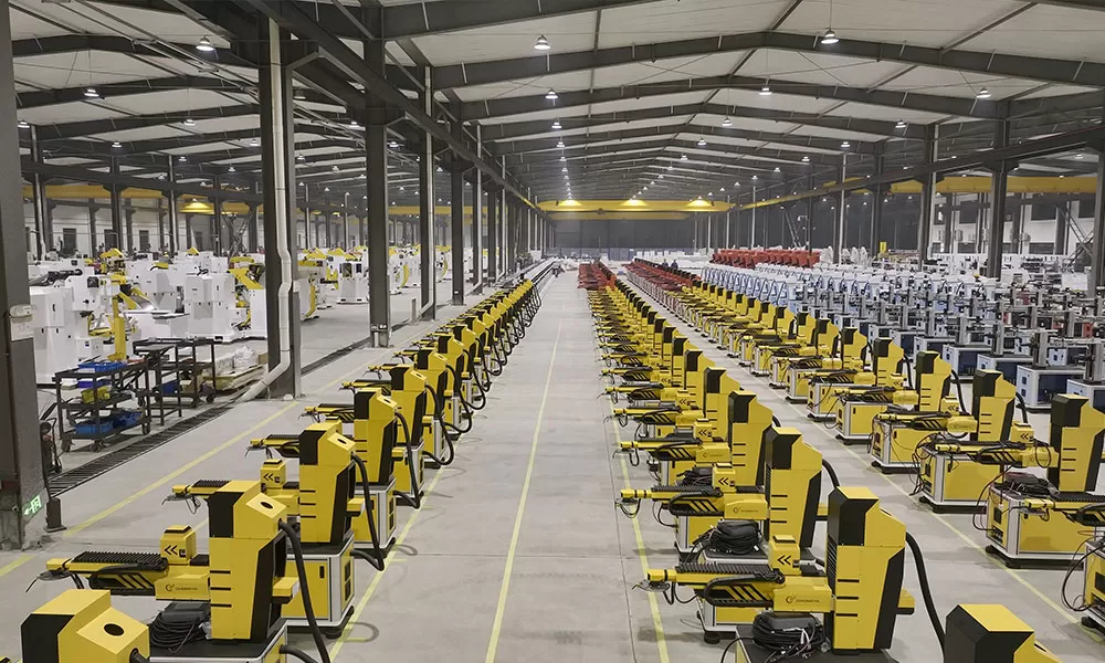 Fabricante de braços robóticos industriais