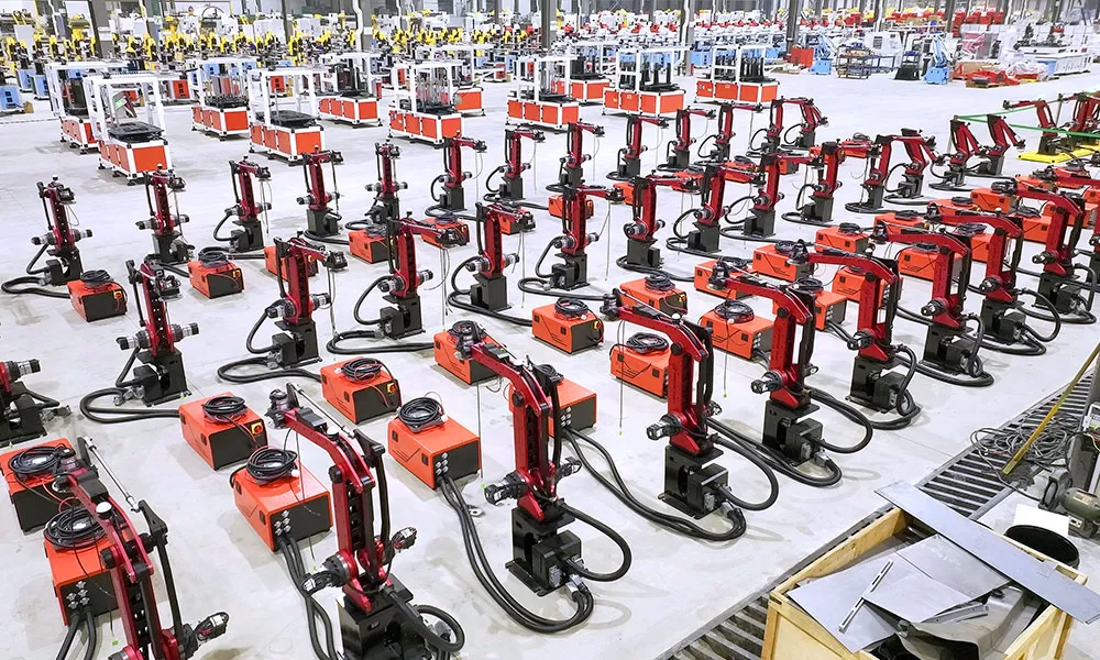 Fabricante de braços robóticos industriais